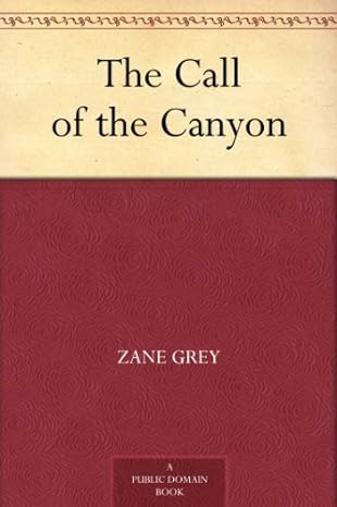 The Call of the Canyon