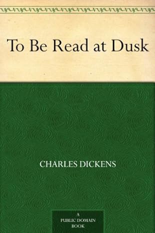 To Be Read at Dusk