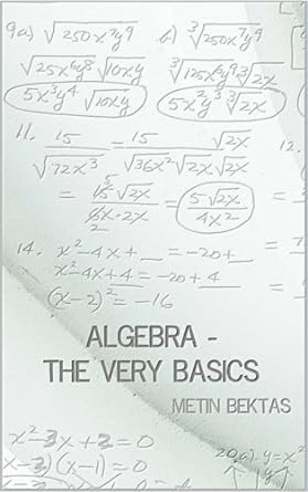 Algebra - The Very Basics