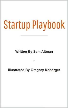 Startup Playbook