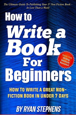 How To Write A Book For Beginners