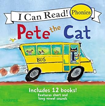 Pete the Cat 12-Book Phonics Fun!