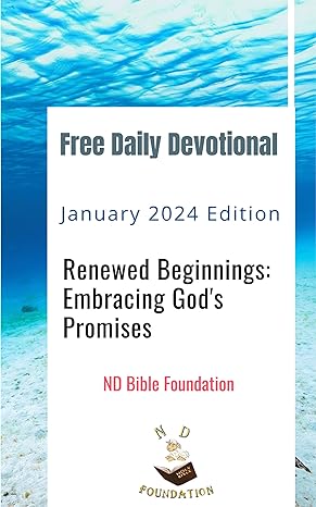 Free Daily Devotional January 2024 Edition