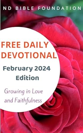 Free Daily Devotional February 2024 Edition